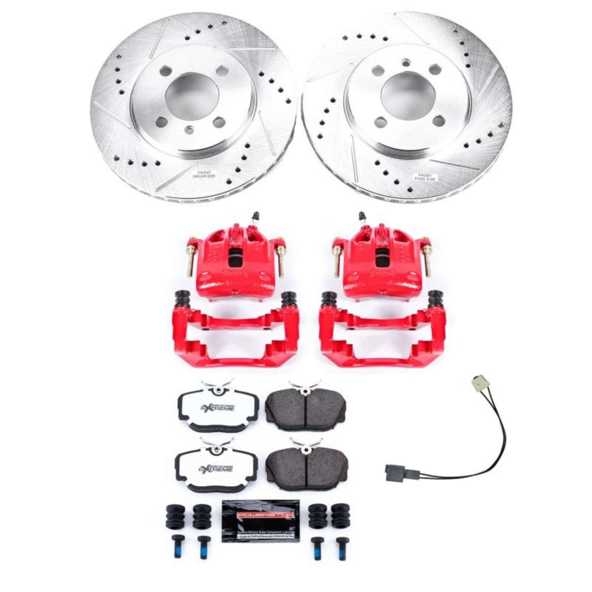 Picture of Power Stop 91-92 BMW 318i Front Z36 Truck & Tow Brake Kit w-Calipers