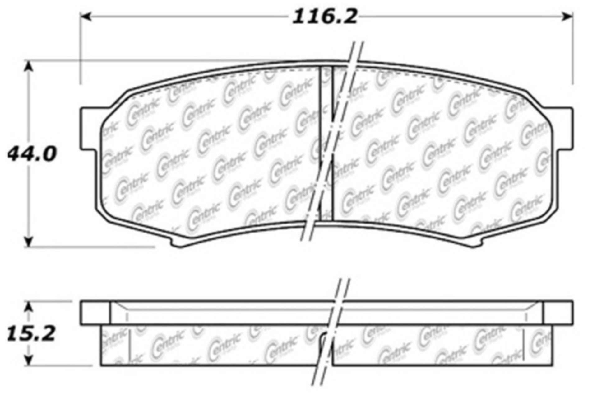 Picture of StopTech 03-20 Toyota 4Runner- 07-14 FJ Cruiser Street Rear Touring Brake Pads