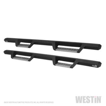 Picture of Westin Ford 1999-2016 F-250-350-450-550 Crew Cab HDK Stainless Drop Nerf Steps  - Textured Black