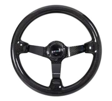 Picture of NRG Forged Carbon Fiber Steering Wheel 350mm - 3in- Deep