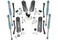 Picture of Superlift 18-20 Jeep Wrangler JL Unlimited - 4in Dual Rate Coil Lift Kit w- King 2-0 Shocks