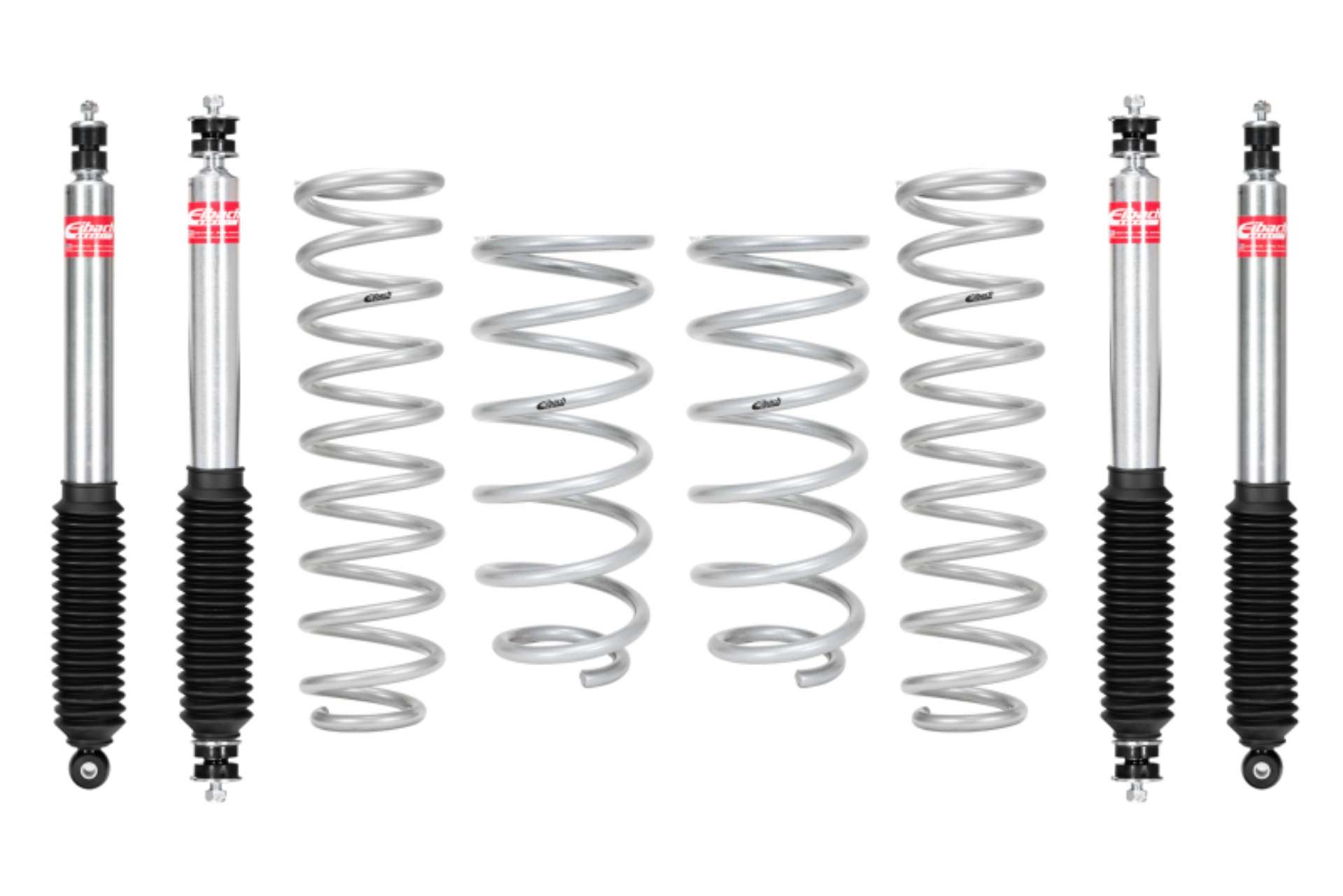 Picture of Eibach Pro-Truck Lift Kit 91-97 Toyota Land Cruiser Incl- Lift Springs and Pro-Truck Sport Shocks