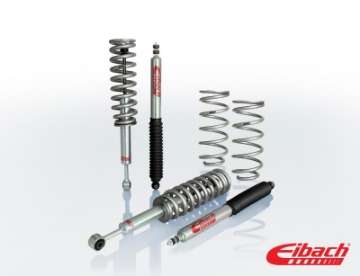 Picture of Eibach Pro-Truck Lift Kit 91-97 Toyota Land Cruiser Incl- Lift Springs and Pro-Truck Sport Shocks