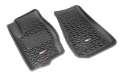 Picture of Rugged Ridge Floor Liner Front Black 2007-2012 Dodge - Jeep Caliber - 07-17 Compass - Patriot MK