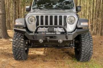 Picture of Rugged Ridge HD Bumper Full Width Front 07-18 Jeep Wrangler JK 18-20 Jeep Wrangler JL 2020 JT