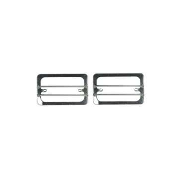 Picture of Rugged Ridge 97-06 Jeep Wrangler TJ Stainless Steel Side Marker - Turn Signal Euro Guard Set