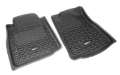 Picture of Rugged Ridge Floor Liner Front Black 2012-2015 Toyota Tacoma Regular - Access - Double Cab