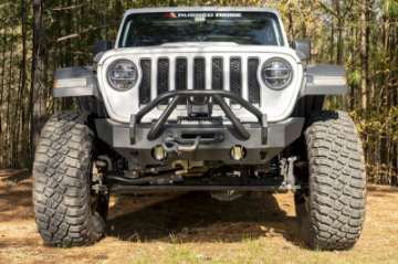 Picture of Rugged Ridge HD Bumper Stubby Front 07-18 Jeep Wrangler JK 18-20 Jeep Wrangler JL 2020 JT