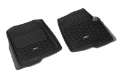 Picture of Rugged Ridge Floor Liner Front Black 2004-2008 Ford F-150 Raptor - Regular - Extended