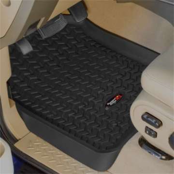 Picture of Rugged Ridge Floor Liner Front Black 2012-2016 Ford F-250 - F-350 Regular - Extended