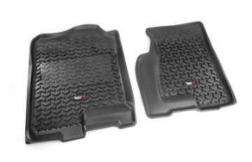 Picture of Rugged Ridge Floor Liner Front Black 1999-2006 Chevrolet Silverado - GMC Sierra 1500