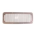 Picture of Rugged Ridge 78-95 Jeep CJ - Jeep Wrangler Satin Stainless Steel Cowl Vent Cover