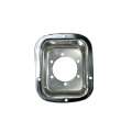 Picture of Rugged Ridge 76-95 Jeep CJ - Jeep Wrangler YJ Stainless Steel Fuel Filler Bezel