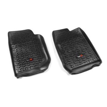 Picture of Rugged Ridge Floor Liner Front Black 2007-2018 Jeep Wrangler Unlimited JK 4 Dr