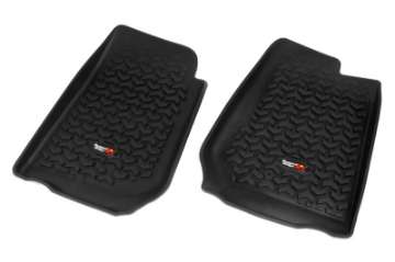 Picture of Rugged Ridge Floor Liner Front Black 2007-2018 Jeep Wrangler Unlimited JK 4 Dr