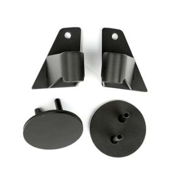 Picture of Rugged Ridge 07-18 Jeep Wrangler JK Textured Black Mirror Relocation Brackets