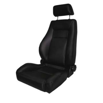 Picture of Rugged Ridge Ultra Front Seat Reclinable Black 76-02 Jeep CJ - Jeep Wrangler