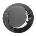 Picture of Rugged Ridge 07-18 Jeep Wrangler JK Textured Black Non-Locking Gas Cap Door