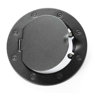 Picture of Rugged Ridge 07-18 Jeep Wrangler JK Textured Black Non-Locking Gas Cap Door