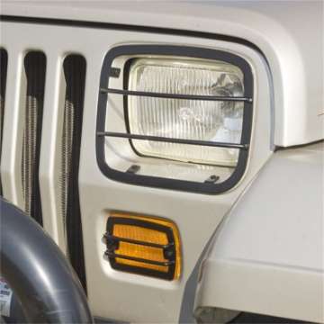 Picture of Rugged Ridge 87-95 Jeep Wrangler YJ Headlight & Turn Signal Euro Guard Set