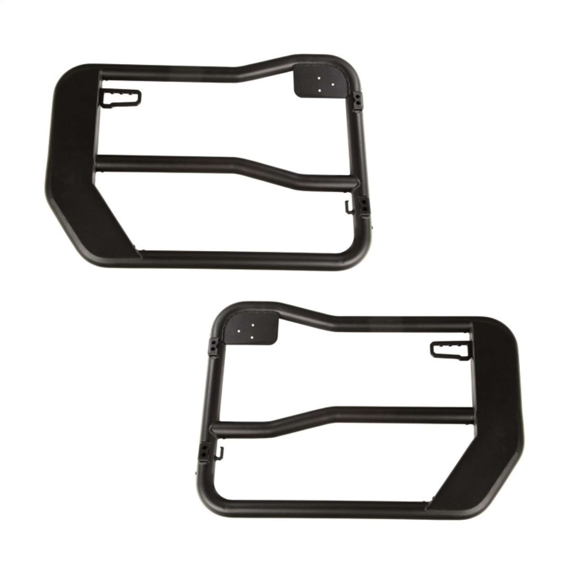 Picture of Rugged Ridge Fortis Front Tube Doors with Mirrors 18-23 Jeep Wrangler JL-JT