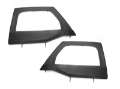 Picture of Rugged Ridge Upper Soft Door Kit Front Black Diamond 07-18 Jeep Wrangler JK