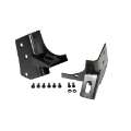 Picture of Rugged Ridge 97-06 Jeep Wrangler TJ Windshield Hinge Light Brackets Black