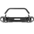 Picture of Rugged Ridge 18-20 Jeep Wrangler JL-JT Arcus Front Bumper Set w- Overrider