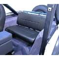 Picture of Rugged Ridge Standard Rear Seat Black Denim 55-95 Jeep CJ - Jeep Wrangler