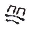 Picture of Rugged Ridge Windshield Tie Down Kit Black 55-95 Jeep CJ - Jeep Wrangler