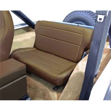 Picture of Rugged Ridge Fold & Tumble Rear Seat Spice 76-95 Jeep CJ - Jeep Wrangler