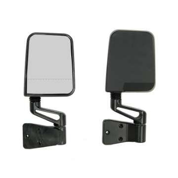 Picture of Rugged Ridge 87-02 Jeep Wrangler YJ-TJ Black Dual Focus Door Mirror Kit