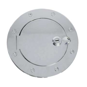 Picture of Rugged Ridge 07-18 Jeep Wrangler JK Stainless Steel Locking Gas Cap Door