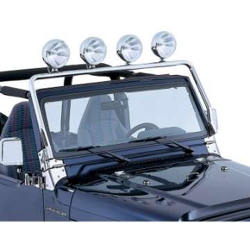 Picture of Rugged Ridge 97-06 Jeep Wrangler TJ Stainless Steel Full Frame Light Bar