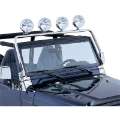 Picture of Rugged Ridge 97-06 Jeep Wrangler TJ Stainless Steel Full Frame Light Bar