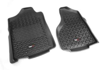 Picture of Rugged Ridge Floor Liner Front Black 2002-2011 Dodge Ram 1500 Quad Cab