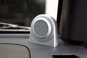 Picture of Rugged Ridge 07-10 Jeep Wrangler JK Silver Tweeter Speaker Enclosures