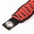 Picture of Rugged Ridge Paracord A-Pillar Grab Handle Red 07-18 Jeep Wrangler JK