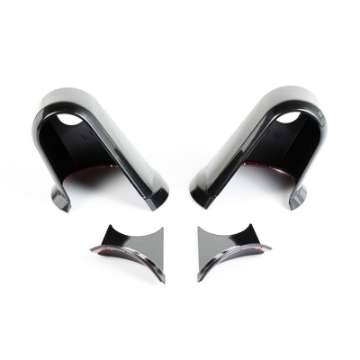 Picture of Rugged Ridge Mirror Arm Covers Black Paintable 07-18 Jeep Wrangler JK