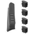 Picture of Rugged Ridge A-Pillar 4 Switch Pod Kit Black RHD 07-10 Jeep Wrangler