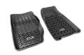 Picture of Rugged Ridge Floor Liner Front Black 1984-2001 Jeep Logo Cherokee XJ