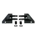 Picture of Rugged Ridge 87-95 Jeep Wrangler YJ Black Mirror Relocation Brackets