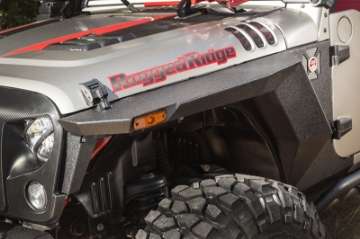 Picture of Rugged Ridge XHD Front Armor Fenders Pair 07-18 Jeep Wrangler JK-JKU