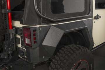 Picture of Rugged Ridge XHD Rear Armor Fenders Pair 2 Dr 07-18 Jeep Wrangler JK