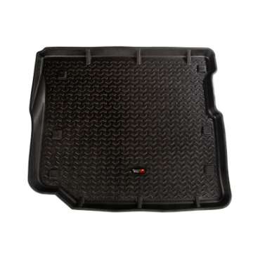 Picture of Rugged Ridge Floor Liner Cargo Black 18-21 Jeep Wrangler JL 4 Dr Excl- 4XE Models