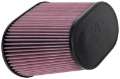 Picture of K&N Universal Rubber Filter 4in FLG 9IN x 5-3-4IN B - 7 x 4-1-2IN T - 7-1-2IN H