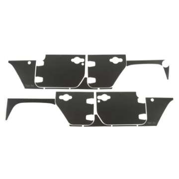 Picture of Rugged Ridge Magnetic Protection Panel kit 4-Dr07-18 Jeep Wrangler