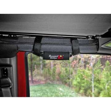 Picture of Rugged Ridge Neoprene Grab Handles Black 55-20 CJ-Jeep Wrangler -JT