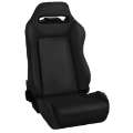 Picture of Rugged Ridge Sport Front Seat Reclinable Black Denim 76-02 CJ&Wrang