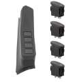 Picture of Rugged Ridge A-Pillar 4 Switch Pod Black RHD 11-18 Jeep Wrangler JK